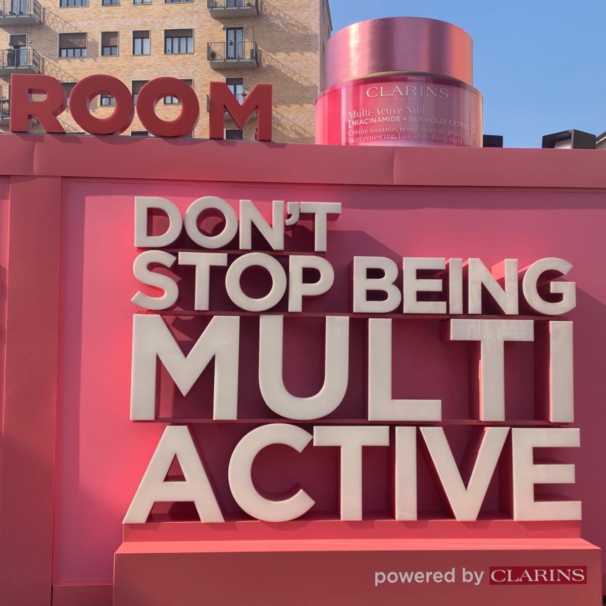 Lo spazio pop-up Clarins a Milano - BEAUTYTEST - La bellezza approvata da Annalisa Betti